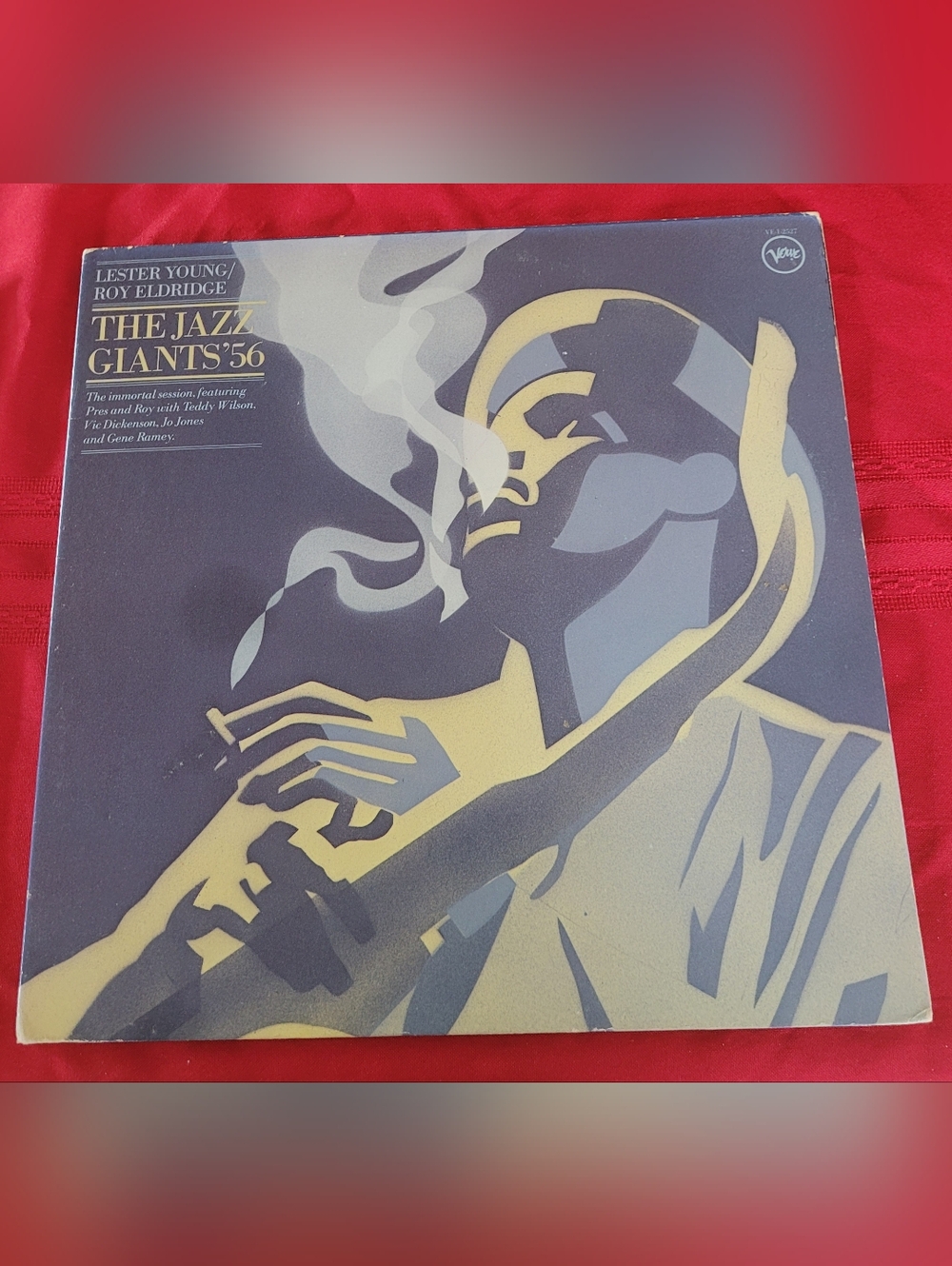 The Jazz Giants '56 Vinyl Album- Verve 1978 Lester Young / Roy Eldridge